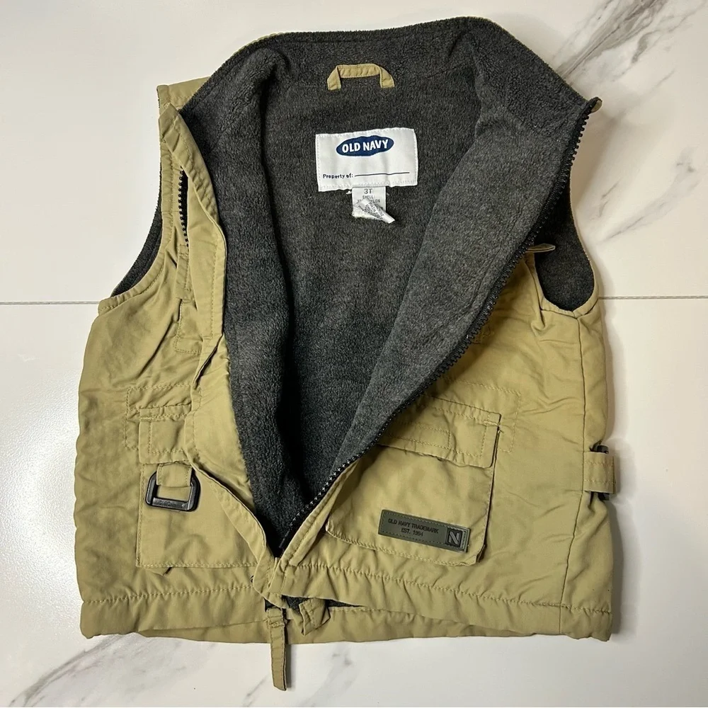 Old Navy Kids Tan Vest Size 3T